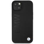 Carcasa BMW Silicone Signature Logo compatibila cu iPhone 13 / 14 / 15, Negru 2 - lerato.ro