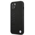 Carcasa BMW Signature Logo Imprint compatibila cu iPhone 13 / 14 / 15, Negru 3 - lerato.ro