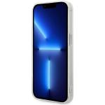 Carcasa BMW Transparent Center compatibila cu iPhone 14 Pro, Alb 6 - lerato.ro
