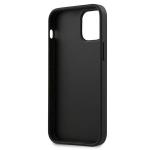 Carcasa BMW M Collection PU Carbon Stripe compatibila cu iPhone 12 Mini, Black 6 - lerato.ro
