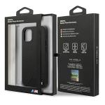 Carcasa BMW M Collection PU Carbon Stripe compatibila cu iPhone 12 Mini, Black 7 - lerato.ro