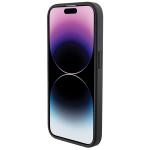 Carcasa BMW Leather Seats Pattern compatibila cu iPhone 15 Pro, Black 6 - lerato.ro