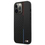 Carcasa BMW M Collection Triangles compatibila cu iPhone 13 Pro Max, Negru 3 - lerato.ro
