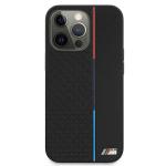 Carcasa BMW M Collection Triangles compatibila cu iPhone 13 Pro Max, Negru 2 - lerato.ro