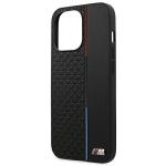 Carcasa BMW M Collection Triangles compatibila cu iPhone 13 Pro Max, Negru 7 - lerato.ro