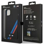 Carcasa BMW Silicon Slanted Stripes compatibila cu iPhone 13 / 14 / 15, Negru 9 - lerato.ro