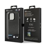 Carcasa BMW Carbon compatibila cu iPhone 14 Pro Max, Negru 9 - lerato.ro