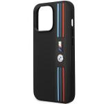 Carcasa BMW Tricolor M Collection compatibila cu iPhone 14 Pro Max, Negru 7 - lerato.ro