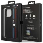Carcasa BMW Tricolor M Collection compatibila cu iPhone 14 Pro Max, Negru 9 - lerato.ro