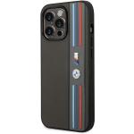 Carcasa BMW Tricolor M Collection compatibila cu iPhone 14 Pro Max, Gri 3 - lerato.ro