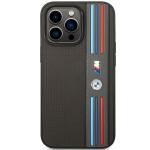 Carcasa BMW Tricolor M Collection compatibila cu iPhone 14 Pro Max, Gri 2 - lerato.ro