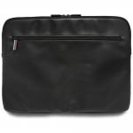 Husa laptop BMW Carbon Pockets and Metal Logo compatibila cu laptop 16 inch, Negru 4 - lerato.ro