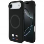 Carcasa BMW M Silicon Logo cu MagSafe compatibila cu iPhone 17 Air, Negru 4 - lerato.ro