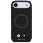 Carcasa BMW M Silicon Logo cu MagSafe compatibila cu iPhone 17 Air, Negru 2 - lerato.ro