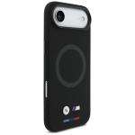 Carcasa BMW M Silicon Logo cu MagSafe compatibila cu iPhone 17 Air, Negru 5 - lerato.ro