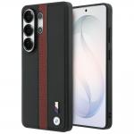 Carcasa BMW Perforated Stripe Logo cu MagSafe compatibila cu Samsung Galaxy S26 Ultra, Negru / Rosu 4 - lerato.ro