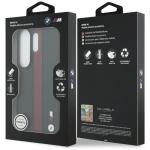 Carcasa BMW Perforated Stripe Logo cu MagSafe compatibila cu Samsung Galaxy S26 Ultra, Negru / Rosu 9 - lerato.ro