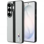 Carcasa BMW Perforated Stripe Logo cu MagSafe compatibila cu Samsung Galaxy S26 Ultra, Gri 4 - lerato.ro