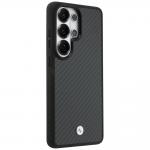 Carcasa BMW Sign Magnetic Carbon Fiber cu MagSafe compatibila cu Samsung Galaxy S26 Ultra, Negru 5 - lerato.ro