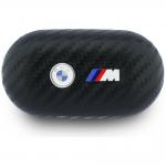 Casti wireless TWS BMW Carbon Metal Logo, ENC, Bluetooth 5.3, 380 mAh, USB-C, IPX5, Negru 3 - lerato.ro