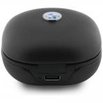 Casti wireless TWS BMW Leather Metal Logo, ENC, Bluetooth 5.4, 310 mAh, USB-C, Negru 5 - lerato.ro