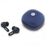 Casti wireless TWS BMW Leather Metal Logo, ENC, Bluetooth 5.4, 310 mAh, USB-C, Albastru 4 - lerato.ro