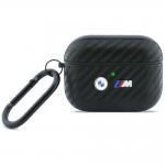 Carcasa BMW Carbon Metal Logo compatibila cu Apple AirPods Pro 3, Negru 2 - lerato.ro