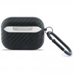 Carcasa BMW Carbon Metal Logo compatibila cu Apple AirPods Pro 3, Negru 3 - lerato.ro