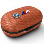 Casti wireless TWS BMW Metal Logo, ENC, Bluetooth 5.3, 380 mAh, USB-C, IPX5, Portocaliu 3 - lerato.ro