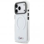 Carcasa BMW M IML Shockproof Metal Logos cu MagSafe compatibila cu iPhone 17 Pro Max, Transparent 3 - lerato.ro