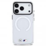 Carcasa BMW M IML Shockproof Metal Logos cu MagSafe compatibila cu iPhone 17 Pro, Transparent 2 - lerato.ro