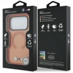 Husa BMW M IML Metal Logos cu MagSafe compatibila cu iPhone 17 Pro, Portocaliu 9 - lerato.ro