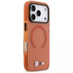 Husa BMW M IML Shockproof Metal Logos cu MagSafe compatibila cu iPhone 17 Pro, Portocaliu 5 - lerato.ro