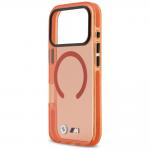 Husa BMW M IML Shockproof Metal Logos cu MagSafe compatibila cu iPhone 17 Pro, Portocaliu 7 - lerato.ro