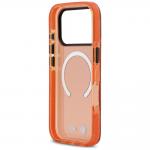 Husa BMW M IML Shockproof Metal Logos cu MagSafe compatibila cu iPhone 17 Pro, Portocaliu 8 - lerato.ro