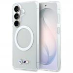 Husa BMW IML Shockproof Metal Logo cu MagSafe compatibila cu Samsung Galaxy S26, Transparent 4 - lerato.ro