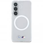 Husa BMW IML Shockproof Metal Logo cu MagSafe compatibila cu Samsung Galaxy S26, Transparent 2 - lerato.ro