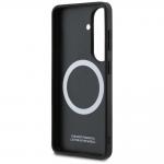 Husa BMW Tricolor Metal Logo cu MagSafe compatibila cu Samsung Galaxy S26, Negru 8 - lerato.ro