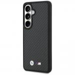 Husa BMW M Kevlar Logo cu MagSafe compatibila cu Samsung Galaxy S26, Negru 3 - lerato.ro