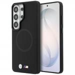 Husa BMW M Metal Logo cu MagSafe compatibila cu Samsung Galaxy S26 Ultra, Negru 4 - lerato.ro