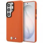 Carcasa BMW M Metal Logo cu MagSafe compatibila cu Samsung Galaxy S26 Ultra, Portocaliu 4 - lerato.ro