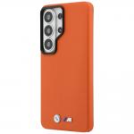 Carcasa BMW M Metal Logo cu MagSafe compatibila cu Samsung Galaxy S26 Ultra, Portocaliu 3 - lerato.ro