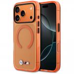 Carcasa BMW M IML Metal Logos cu MagSafe compatibila cu iPhone 17 Pro Max, Portocaliu 4 - lerato.ro