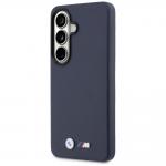 Carcasa BMW M Metal Logo cu MagSafe compatibila cu Samsung Galaxy S26, Navy Blue 3 - lerato.ro