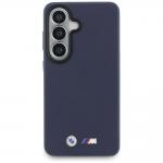 Carcasa BMW M Metal Logo cu MagSafe compatibila cu Samsung Galaxy S26, Navy Blue 2 - lerato.ro