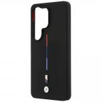 Husa BMW M Silicone Tricolor Line cu MagSafe compatibila cu Samsung Galaxy S26 Ultra, Negru 7 - lerato.ro
