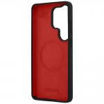 Husa BMW M Silicone Tricolor Line cu MagSafe compatibila cu Samsung Galaxy S26 Ultra, Negru 8 - lerato.ro