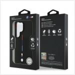 Husa BMW M Silicone Tricolor Line cu MagSafe compatibila cu Samsung Galaxy S26 Ultra, Negru 9 - lerato.ro