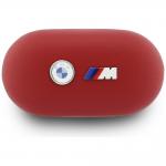 Casti wireless TWS BMW Metal Logo, ENC, Bluetooth 5.3, 300mAh, Autonomie 30h, USB-C, IPX5, Rosu 2 - lerato.ro