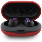 Casti wireless TWS BMW Metal Logo, ENC, Bluetooth 5.3, 300mAh, Autonomie 30h, USB-C, IPX5, Rosu 4 - lerato.ro